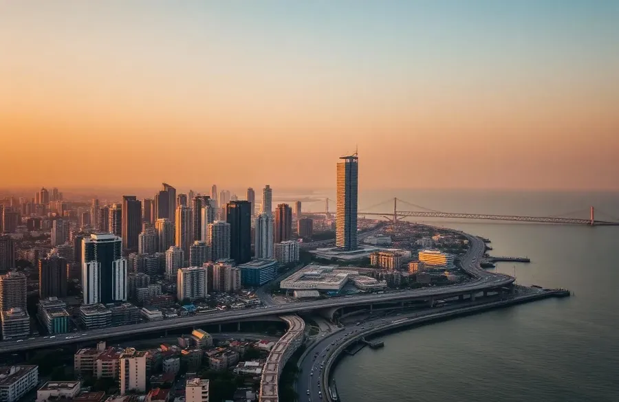 Mumbai skyline